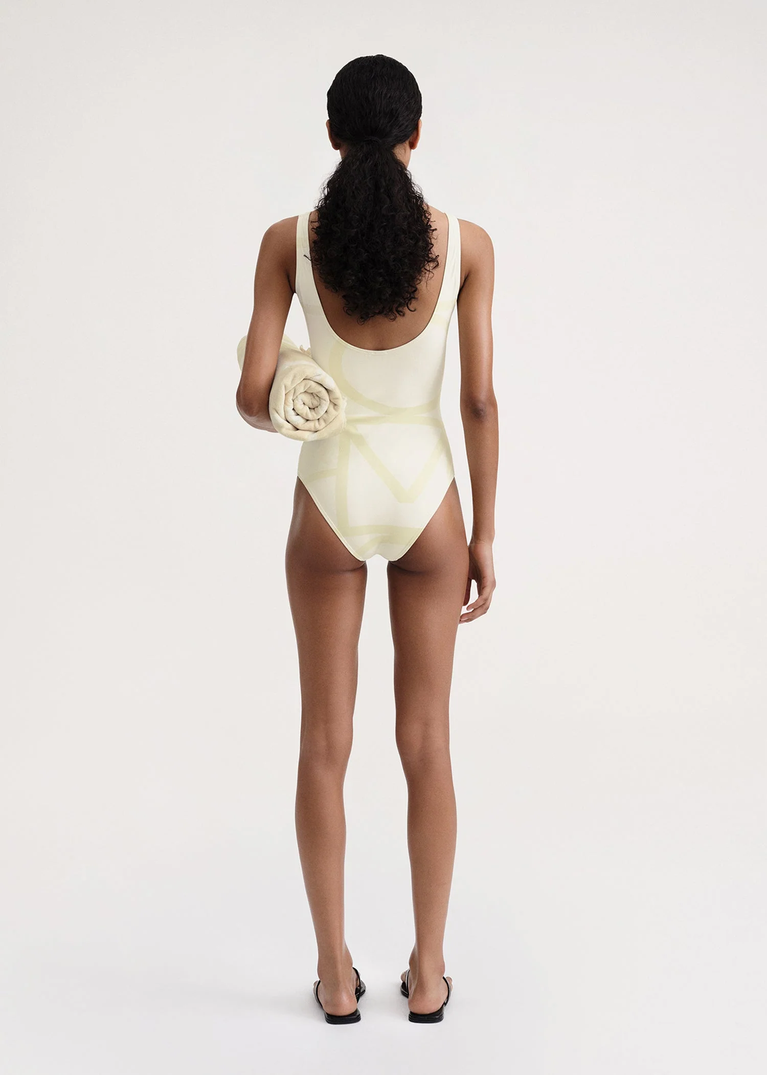 Monogram swimsuit sand - Image 3