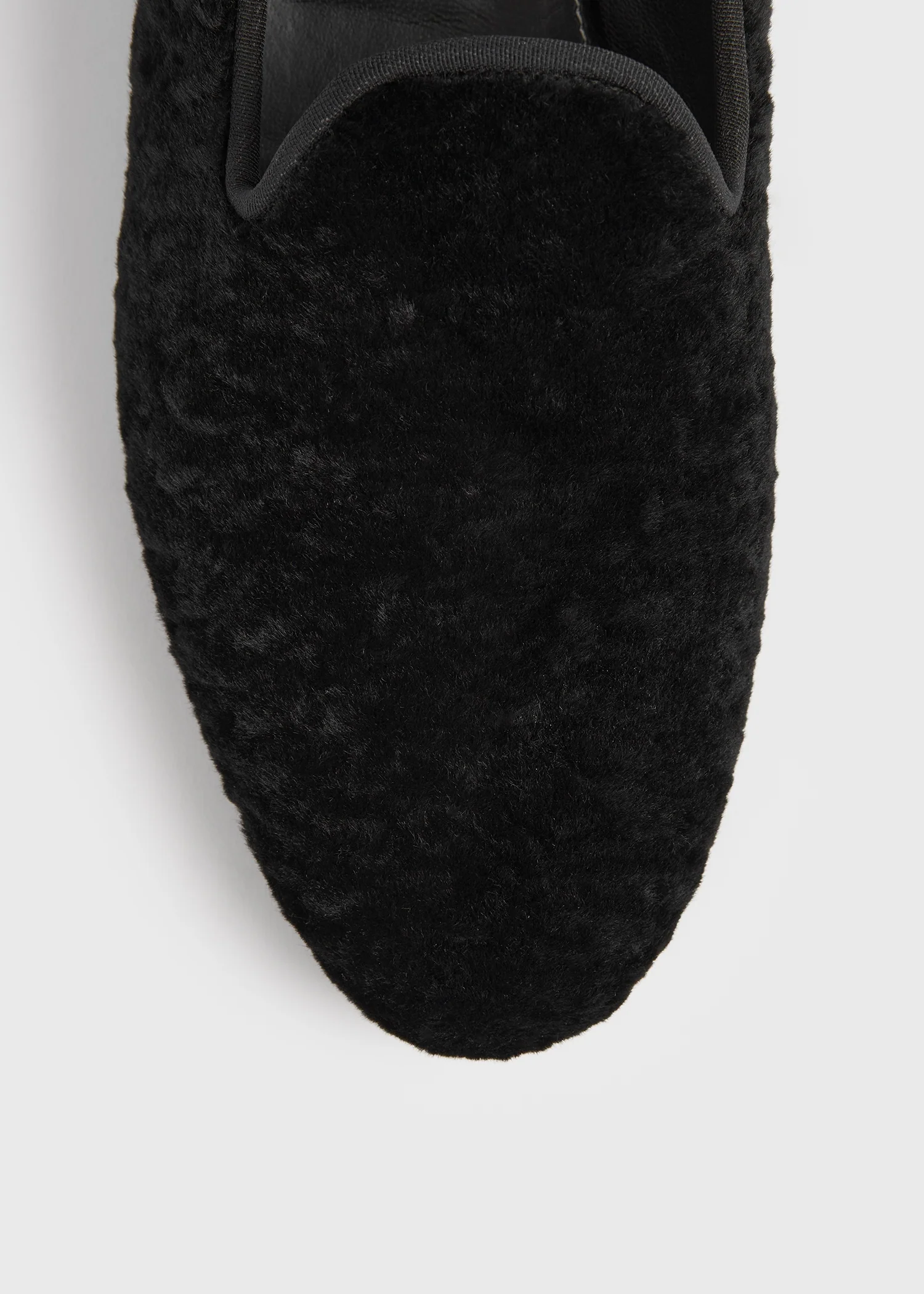 Shearling loafers black - Image 6