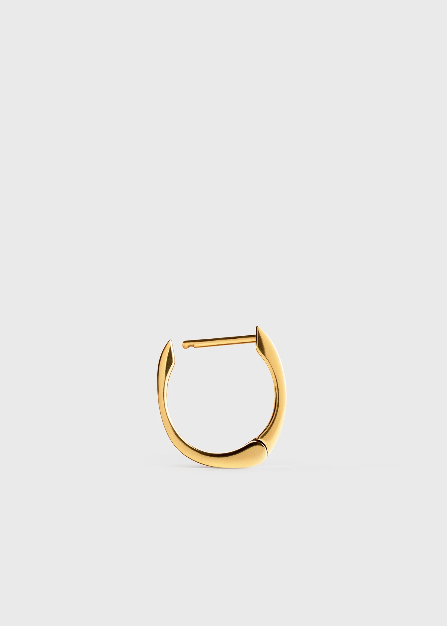 Signature hoops ecru/gold - Image 5