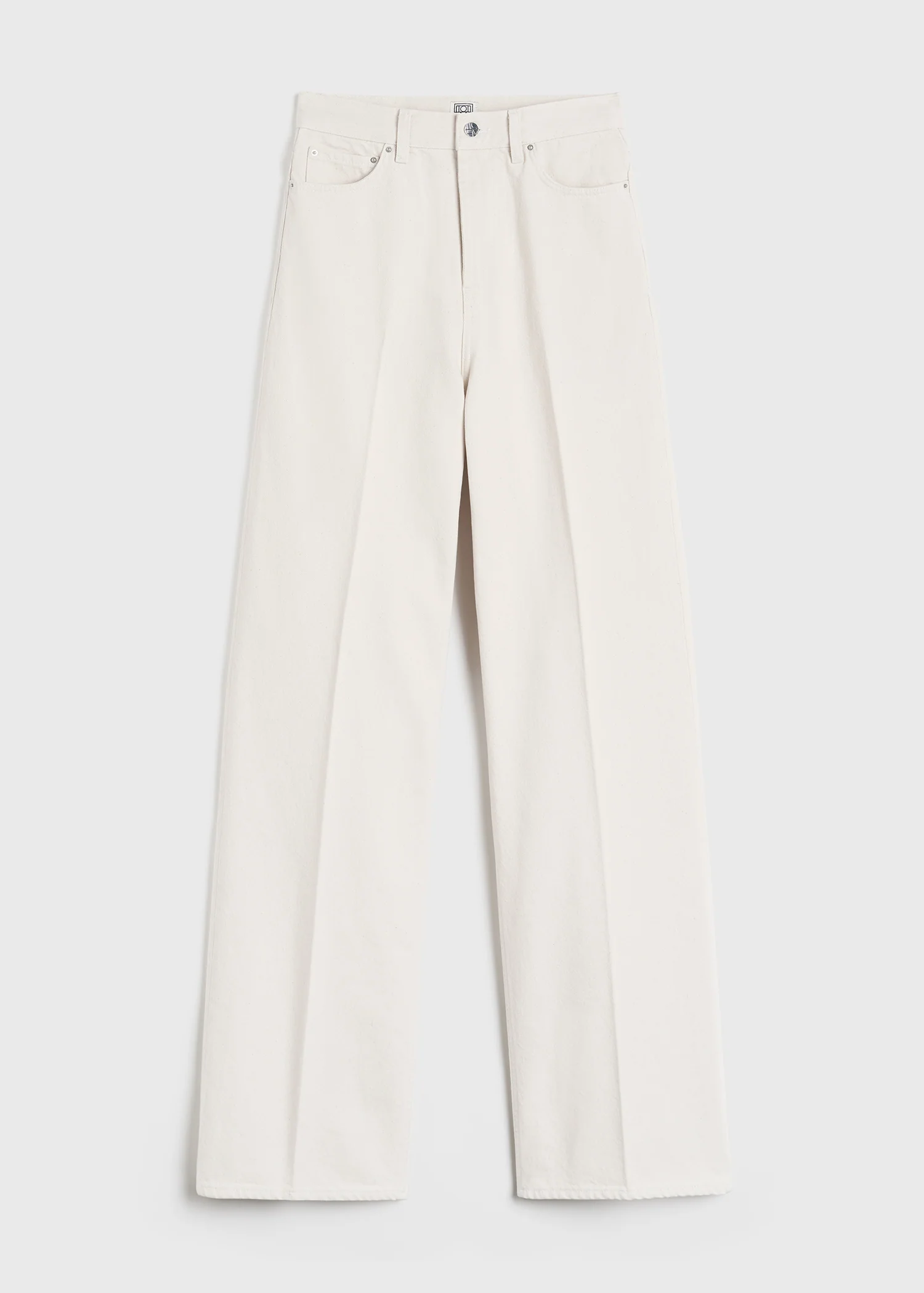 Wide leg denim ecru - Image 6
